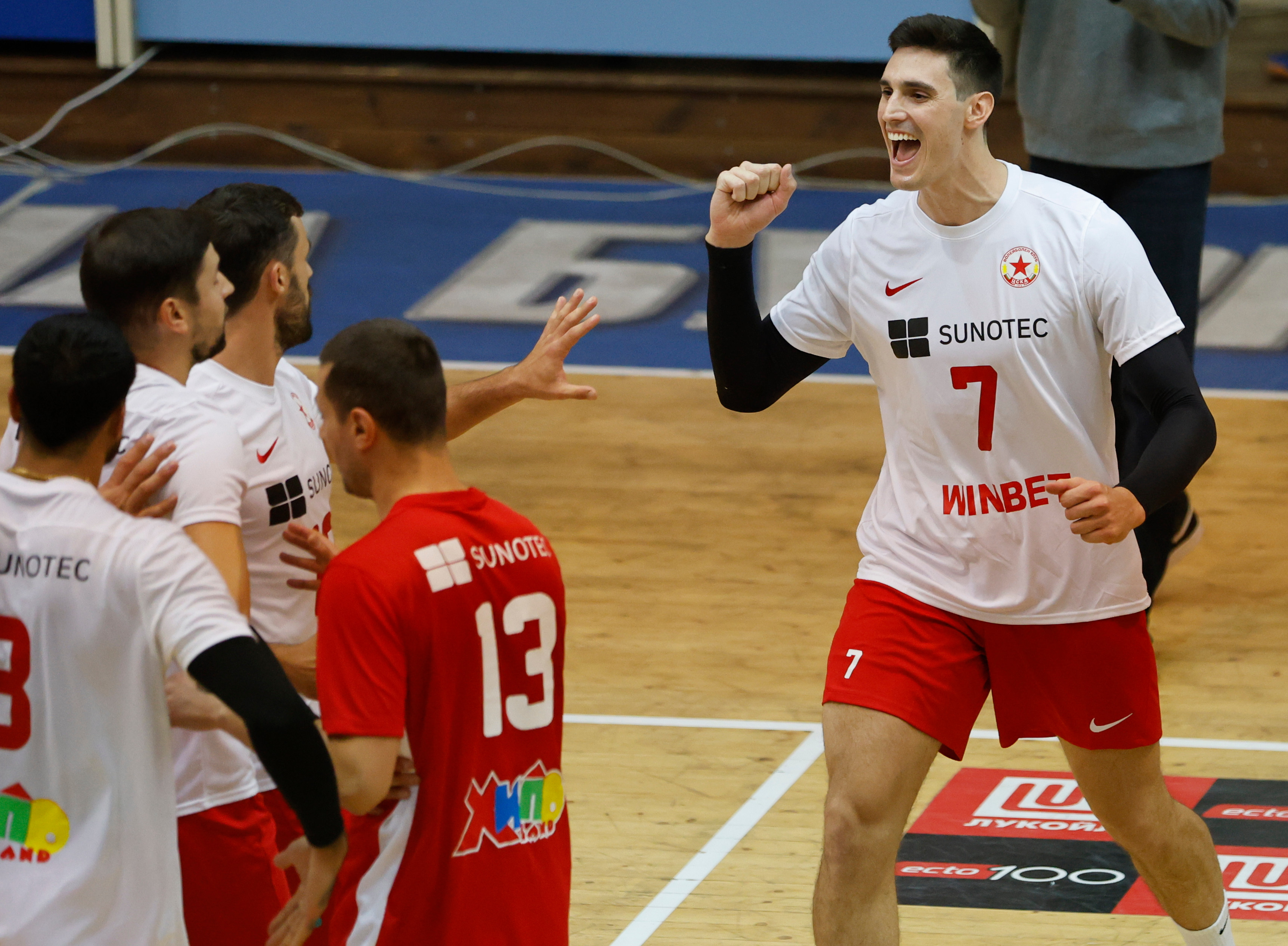 CSKA started the season with a clean victory over Dea Sport in Burgas